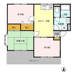 ヴァンベール東川口lllの物件間取画像